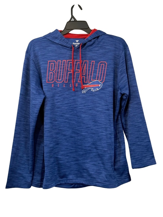 Fanatics Other - Fanatics Buffalo Bills Hoodie Men’s Large Blue Red Pullover NWT